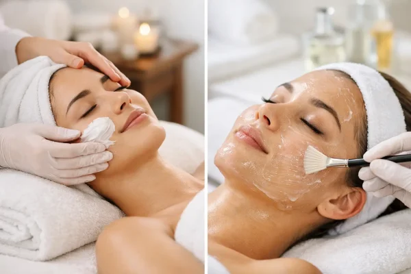 Facial Treatment vs Chemical Peel