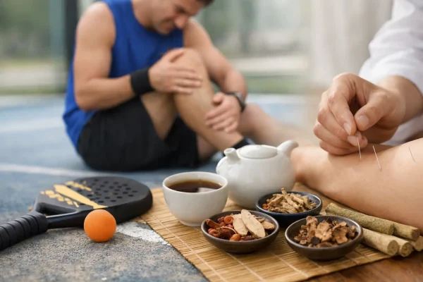 TCM Treatment for Paddleball Injury Relief