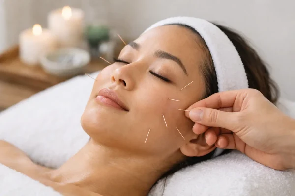 How Facial Acupuncture Firms Skin Naturally