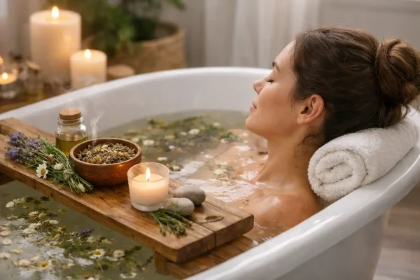 How Herbal Baths Support Sleep Naturally