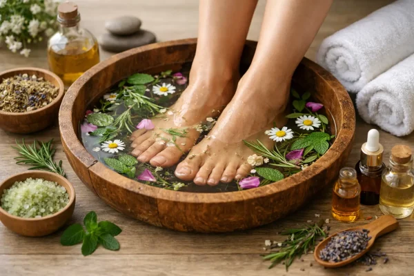 A Guide to Herbal Foot Baths for Daily Relief
