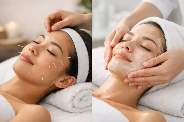 Facial Acupuncture vs Regular Facial Compared